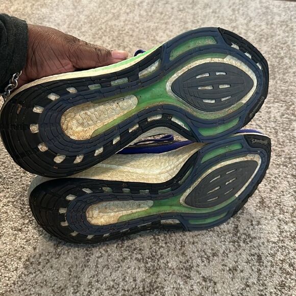 Adidas Ultraboost 21 Men’s Athletic Running Sneakers 8.5 - Picture 7 of 8